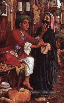  Courtship Tableaux - The Lantern Makers Courtship anglais William Holman Hunt